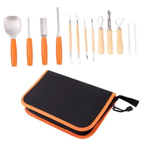 Produktbild: Cabilock 14-teiliges Kürbis-schnitzset Halloween- -werkzeuge Schnitzset