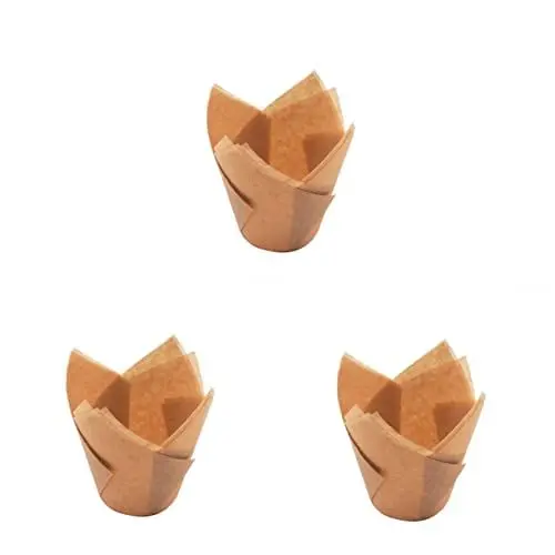 Produktbild: Cabilock 150 Stk Cupcake-Tassen Cupcake-Förmchen aus Silikon Papier backen the hallow halloween Muffins Schimmel Cupcake-Wrapper Cupcake-Wraps Pappbecher Kuchen Tasse Kuchenstand Liner
