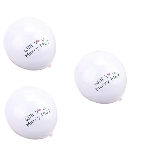 Produktbild: Cabilock 150 Stk roségoldener Ballon Hochzeit Heliumballons lovely kuschelig roségoldene Verzierungen buchstaben ballons Latexballons Luftballons für die Hochzeit Perlmutt Dekorationen Weiß