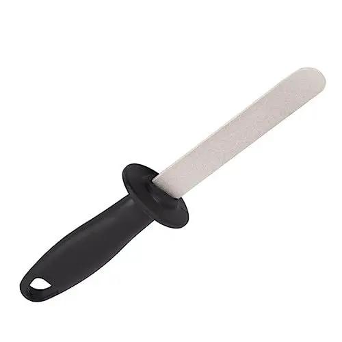 Produktbild: Cabilock 1Stk Anspitzer knife sharpener sharpner schärfstein Doppelseitiger Schärfer ostrzałka do noży Küchenmesserschärfer Küchengerät Küchenversorgung Honstange Wetzstab Küchenspitzer Abs