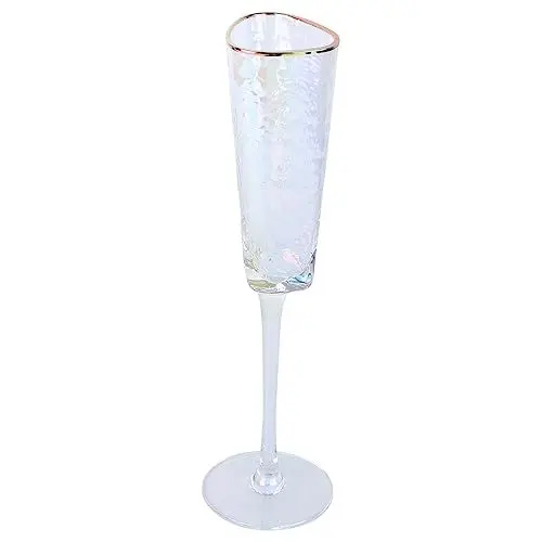 Produktbild: Cabilock 1Stk Champagnerglas Party Weinglas Cocktailgläser aus Glas festlich Weingläser Glasbecher Stielgläser aus Glas Weinkelch Hochzeit Rotweinglas Kristallglas Flöte Tischgesellschaft