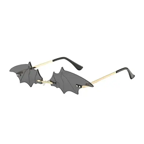 Produktbild: Cabilock 1Stk Halloween-Brille Santa Stiefel Dekor party dekoration sonnenbrille halloween sonnenbrille augenmaske halloween schnapsgläser Sonnenbrille in Fledermausform Partyzubehör
