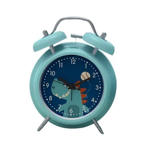 Produktbild: Cabilock Schlafzimmer- -wecker Cartoon-digitaluhr Doppelglocken Und Nachtlicht Für Jungen Und Mädchen