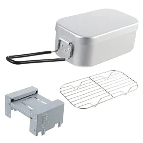 Produktbild: Cabilock Campinggeschirr Lunchbox Campingzubehör Für Draußen Camping-kochset Tragbar Und Langlebig Für Outdoor-aktivitäten