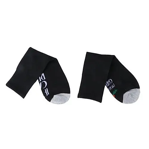 Produktbild: Cabilock 1 Paar Weihnachts Alphabet Baumwollsocken Weihnachtssocken Weihnachtsstrumpf Socken Dekoration Warme Socken Sportsocken Baumwollstrümpfe Bezaubernde Socken Modische