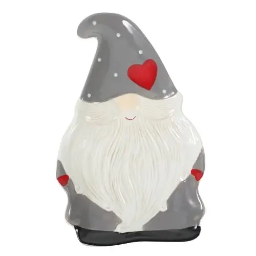 Produktbild: Cabilock 1 STK Weihnachtsteller Platte Weihnachtstablett weihnachtliches Serviertablett Tischdekoration weihnachtsmotiv Besteck Geschirr Weihnachtsfeier Teller Weihnachtsgericht Porzellan