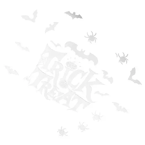 Produktbild: ULDIGI Halloween-acryl-wandaufkleber Satz Dekorative Fledermaus-wanddeko Entfernbar Party-dekoration Für Zuhause
