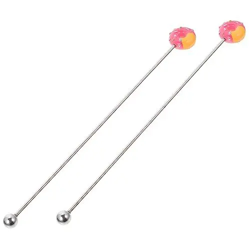 Produktbild: Cabilock Cocktailspieße Wiederverwendbare Rührstäbchen 2er-pack Mixstäbe Getränkespieße Für Cocktails
