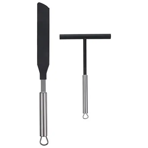 Produktbild: Cabilock 1 Satz Crepes Verteiler Teigverteiler Für Crepes Crepe Maker Spatel Crepes Zubehör Pancake Maker Crepeverteiler Crepes Teigverteiler Edelstahl Für Crepesmaker Crepespfanne