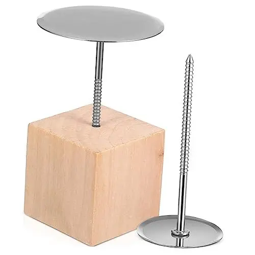 Produktbild: Cabilock 1 Satz Dekorieren Blumenheberständer Kuchenblumen-Nagelset Stainless Steel inoxlm Cupcakes Zuckerguss-Werkzeuge Kuchen dekorative Werkzeuge Pappbecher Backwerkzeug Schere schmücken