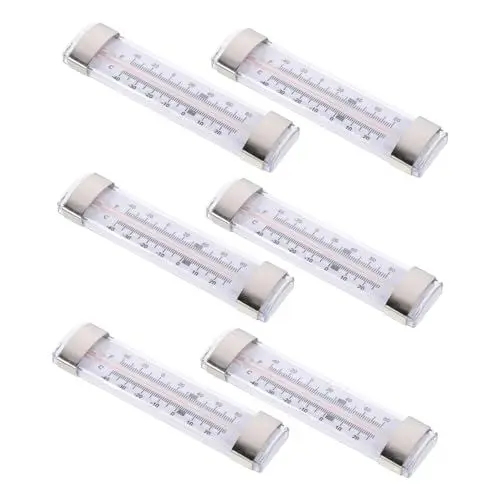 Produktbild: Cabilock Kühlschrankthermometer 6er-set Präzisionsthermometer Für Den Einsatz Im Kühlschrank Und Gefrierschrank