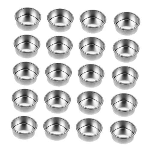 Produktbild: Cabilock Elegante Kerzenbecher Aus Metall 24 Stück Kerzenhalter für Die Esstischdekoration