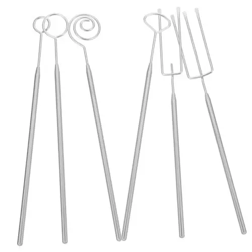 Produktbild: Cabilock 6pcs Käsefondue-gabeln Griff Schokolade Tauchwerkzeug-set Für Kulinarische Dekorationen