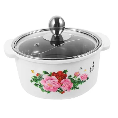 Produktbild: Cabilock 1 Satz Shabu Shabu Camping-Kochgeschirr gasherd topf edelstahltopf edelstahlpfanne lavasteine backofen schnellkochtopf kleiner Suppentopf kleiner Nudeltopf Induktion kann