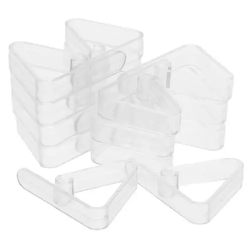 Produktbild: Cabilock Stabile Tischdeckenklammern Aus Abs-Material 16 Stück Einfach Zu Befestigende Tischdeckenhalter-Clips