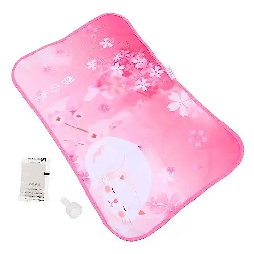 Produktbild: Cabilock 1 Stk Kühlendes Eiskissen Kinderkissen Zum Schlafen Wasserkissen Kühlen Nackenkissen Hals Gel Kissen Reise Bett Kissen Unterstützung Kalt Pvc Kohlensäurehaltiges Wasser Student