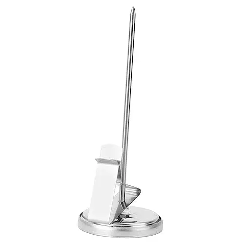 Produktbild: GREENADSCAPE 1Stk Bimetall-Thermometer Ultraschnelles Thermometer Kochthermometer geeichtes thermometer kitchen thermometer werkzeug Wasserthermometer Küchenthermometer Rostfreier Stahl Weiß