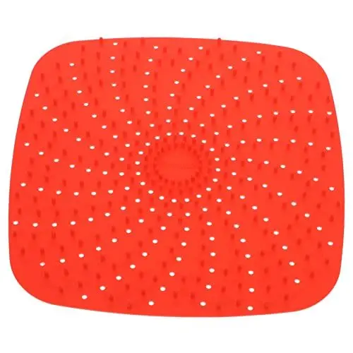 Produktbild: Cabilock 1pc Runde Airfryer Silikon Backmatte Wiederverwendbare -Stick Dampfer Pad Für Kochen Zubehör