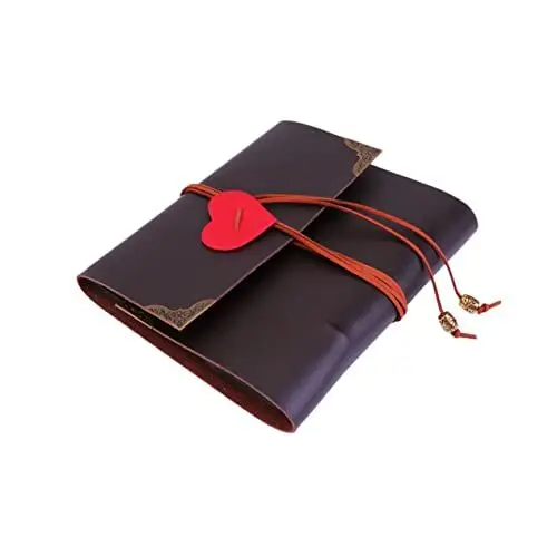 Produktbild: Cabilock Vintage Pu Fotoalbum Scrapbook Album Geweih Dekoration Für Familie Graduierung