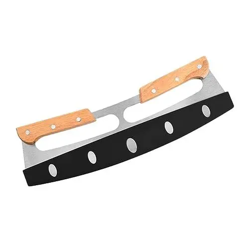 Produktbild: Cabilock Pizzaschere 1stk Pizzaschneider Mit Griffen Pizza- Pizzaschneiderrad Großer Pizzaschneider Pizza-schneidewerkzeug Mehrzweckwerkzeug Vegetarische Pizza Multitools Plastik Silver