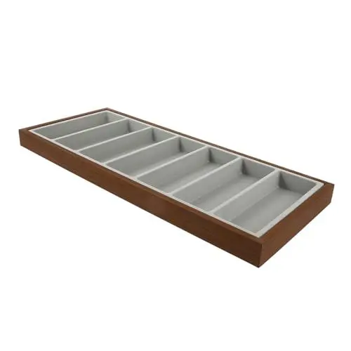 Produktbild: Cabilock 1stk Uhrenablage Brillenhalter Box Sonnenbrillen-anzeigetafel Sonnenbrille Organisieren Tablett Brillenablageplatte Brillenetui Lesebrillenbox Bambus Präsentationstablett Gläser