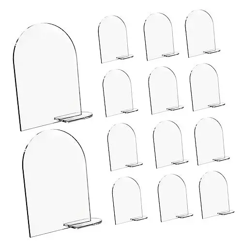 Produktbild: Cabilock 20 Stück Acryl-sitzschilder Dekorative Reserviert-schilder Für Hochzeiten Stuhlnummern Tischdekoration