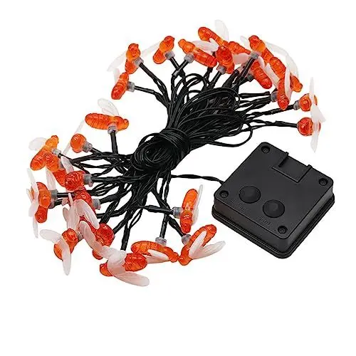 Produktbild: Cabilock Solar Garten Lichter Im Freien Honig Biene String Lichter Warmes Licht Dekorative Lampe
