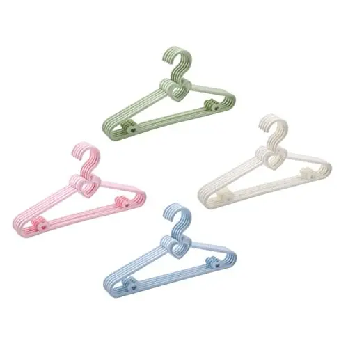 Produktbild: Cabilock Kleiderbügel Für Babykleidung 5 Stück Für Jungen Und Mädchen Stabil Und Zum Organisieren Der Babywäsche