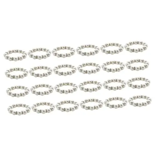 Produktbild: Cabilock 2sets Serviettenhalter Serviettenhalter Hochzeit Serviettenringe Set Für Home Office Hotel 12 Stücke * 2