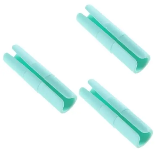 Produktbild: Cabilock 24 Stück Blatt Zip It Bettwäsche Tritthocker Für Kinder Bettwäsche Mit Reißverschluss Anti-rutsch-Clips Steppbettwäsche Feste Verschlüsse Bodenkissen rutschfest Hosenträger