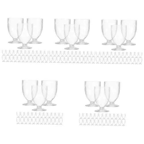 Produktbild: Cabilock 250stücke Miniature Bierkrüge Kunststoff Klare Mini-biergläser Für Hochzeiten Partys Bbq Und Outdoor-aktivitäten Dekoration Und -zubehör