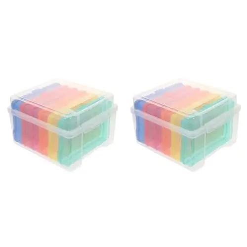 Produktbild: Cabilock 2Pcs Foto- Aufbewahrungsbox Foto- Organizer- Box Foto- Aufbewahrungsbox Foto- Keeper- Box Foto- Keeper- Foto
