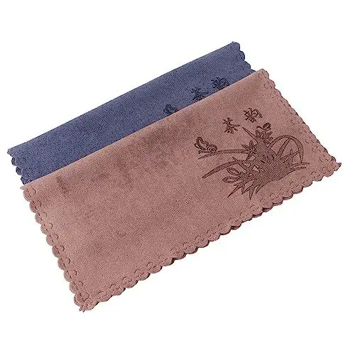 Produktbild: Cabilock Handtücher Tee Tischdecken Geschirrtücher Absorption Verdickt Tee Zubehör 2-Pack Kaffee