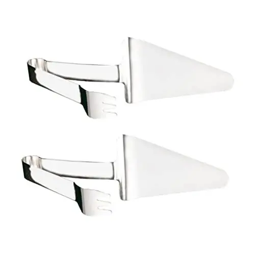 Produktbild: Cabilock 2St Pizza-Spatel Pizza Tools Pizza Backset pizzazubehör pizzaback Set Pizza backblech langlebige Pizzaschaufel Pizzaschneider Käseschaufel Küchenwerkzeug Rostfreier Stahl Silver