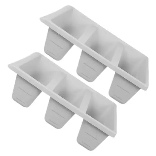 Produktbild: Cabilock 2St Schuhregal zur Aufbewahrung Schuhregal hoch Schuhablage zur Aufbewahrung Schuhe Schuhkarton storage boxes aufbwahrungs-box Schuhregale Schuhaufbewahrung Plastik Light Grey