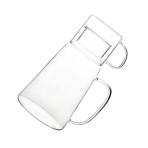 Produktbild: Cabilock 2er-set Wasserkrug Aus Glas Hitzebeständig Unzerbrechlich Für Teekessel Einfach Zu Verwenden