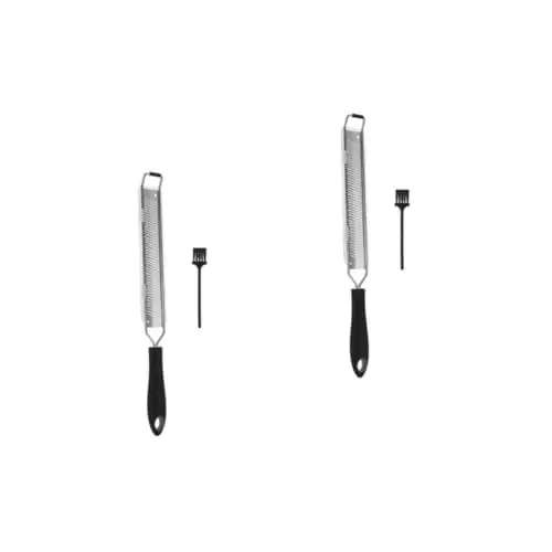 Produktbild: Cabilock 2 Sets Käsereibe Aus Edelstahl Zitronenhobel Schokoladenhobel Edelstahlreibe Praktische Käsereibe Hobelhobel Aus Edelstahl Mandoline Kochzubehör
