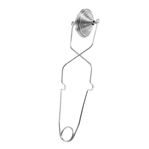 Produktbild: Cabilock 2 Stk Frühling Staubwedel Netzsieb Küchenhandsieb Mehlsieb Hand Mehlsieb kleines Mehlsieb Backen kochgeschirr kitchen tools Mehlsieb Netz Küchensiebwerkzeug Rostfreier Stahl