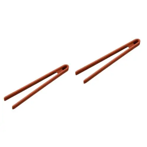 Produktbild: Cabilock 2 Stk Mini-Clip für Lebensmittel Buffetzange Lebensmittelclip Lebensmittelclip Küchenzange Kochzange Grillzange küchenmaschiene kochgeschirr zuckerzange Brotclip aus Silikon
