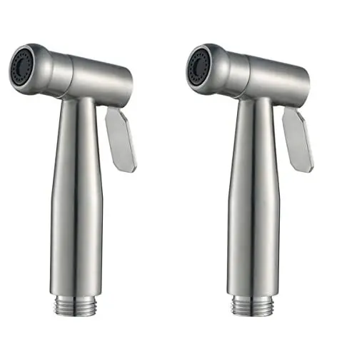 Produktbild: Cabilock 2 Stk Windelsprüher Handgehaltenes Bidet Handsprühgerät Tragbares Bidet Handsprüher Damen Bidet Aus Edelstahl Frauen Waschen Bidet Badreiniger Für Frauen Düse Gewaschen