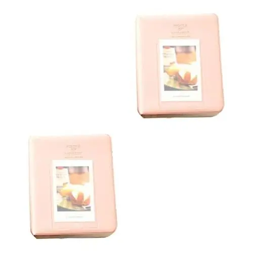 Produktbild: Cabilock 2 Stück 64 3 Fotobuch für mini instant camera instant kameras fotobücher hochzei fototasche Mini-Sammelalbum kleines Fotoalbum Fotobuch-Album Fotoalbum für mini Fotoalbum PVC Rosa