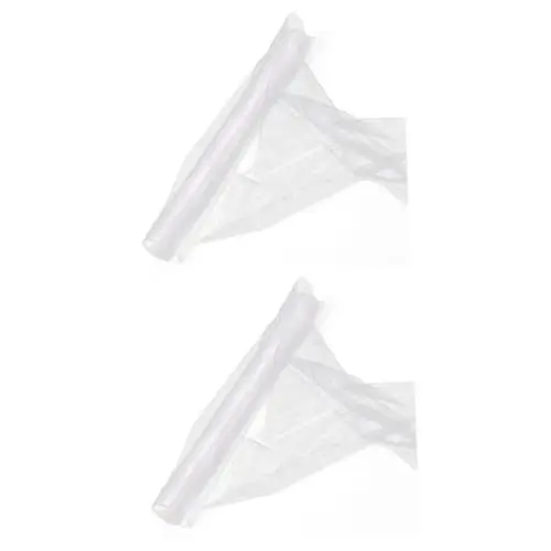 Produktbild: Cabilock 2 Stück 30 M Hochzeitsvorhang Transparente Rolle Für Blumenstrauß-Dekorationen Heimdekoration Hochzeitsfeier-Dekorationen