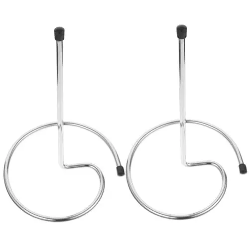 Produktbild: Cabilock 2 Stücke Luxus Wein Karaffe Trocknen Stand Decanter Abtropffläche Rack Wein Rack Schnell Trocknen für Home Bar