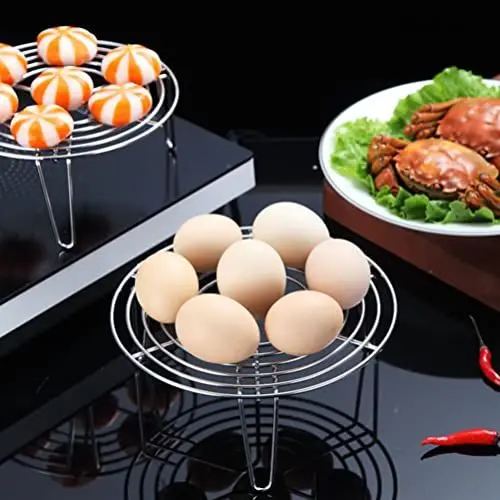Produktbild: Cabilock 2-teiliges Set Dampfgarer-Set Dampfgarer-Set Aus Edelstahl Vielseitiges Dampfgarer-Set Topfständer Kochdampfgarer Sicheres Material