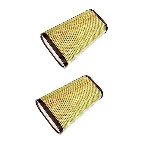Produktbild: Cabilock 2st Dampfbad-Kissen Sauna- Nackenkissen Japanisches Holzkissen Luxus Kissen Aus Memory-Schaum Lila Kissen Heimkissen Spa-nackenstütze Saunazubehör Rückenkissen Alten Sommer Bambus