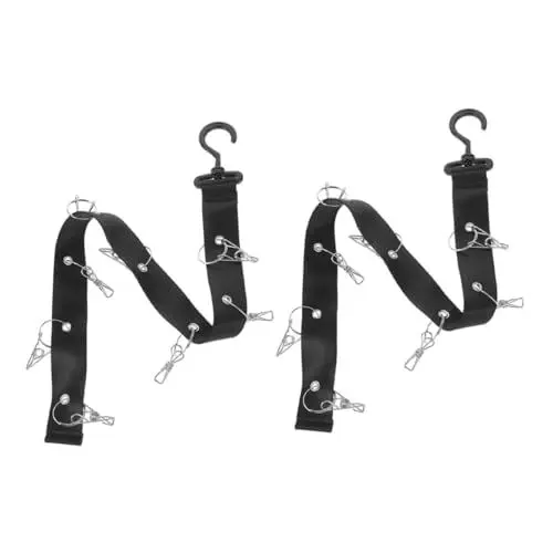 Produktbild: Cabilock 2stücke Hockey-trockenständer Mit Stücken Trockengurts Für Hockey-ausrüstung Tragbar Für Outdoor-sport Und Camping