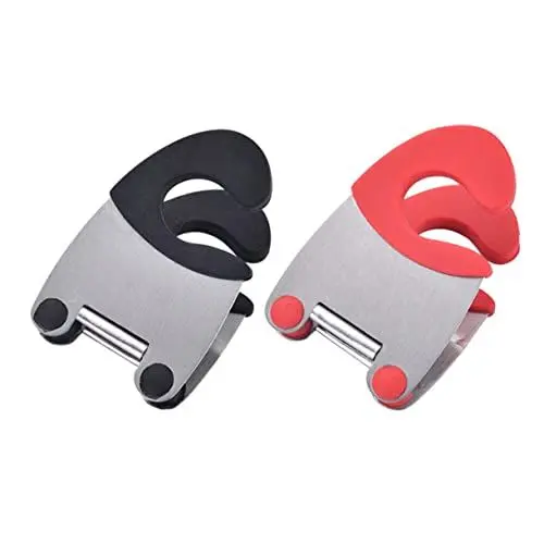 Produktbild: Cabilock 2st Löffelablageclip Verbrühungsschutzklammer Für Den Topf Löffelhalter Löffelclip Für Topf Topfclip Löffelablage Grill-Food-Mover Krabbenspatelhalter Kleine Löffelablage Griff