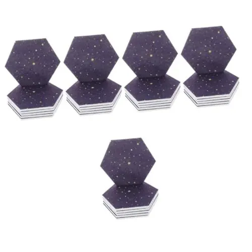 Produktbild: Cabilock 30 STK Dekoratives Filzbrett Bürokorken Zubehör Für Vision Boards Korkplatte Für Wände Sechseckige Pinnwand Gerahmte Pinnwand Notiztafeln Aus Filz Pinnwand An Der Wand Polyester