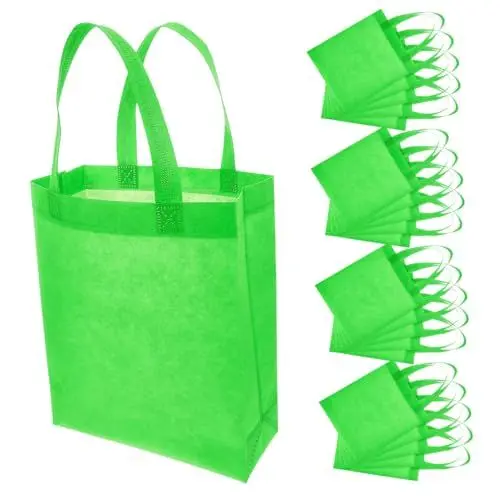 Produktbild: Cabilock Wiederverwendbare Einkaufstaschen Große Vlies-tragetaschen Für Lebensmittel Robuste Canvas-tragetaschen Mit Griffen Ideal Für Weihnachtsfeierbedarf