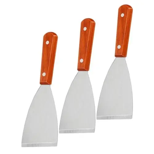 Produktbild: Cabilock Metallschaber Reinigungsschaber Küchenschaber Grillspatel Für Grillplatte Grillspatel Für Outdoor-grill